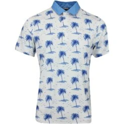 PUMA Golf Shirt - MATTR Mirage Polo - White Glow AW23