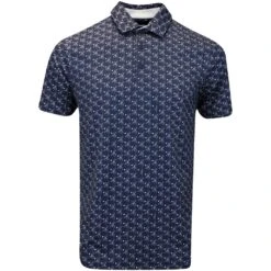 PUMA Golf Shirt - MATTR Palms Polo - Navy Blazer AW23