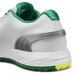 PUMA Golf Shoes - Alphacat Nitro - White - Green 2023 -Golf Fashion Shop puma golf shoes alphacat nitro white green 2023 378692 01 41