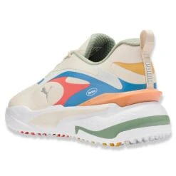 PUMA Golf Shoes - Duvin GS-FAST - Frosty White - Regal Blue AW23 -Golf Fashion Shop puma golf shoes duvin gs fast frosty white regal blue aw23 37940901 43