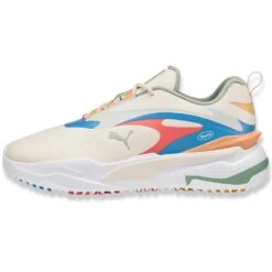 PUMA Golf Shoes - Duvin GS-FAST - Frosty White - Regal Blue AW23