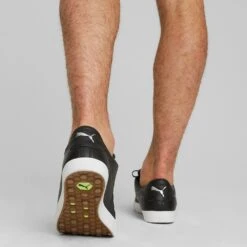 PUMA Golf Shoes - Fusion Classic - Black 2023 -Golf Fashion Shop puma golf shoes 0004 376982 02 mod03