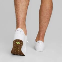 PUMA Golf Shoes - Fusion Classic - White 2023 -Golf Fashion Shop puma golf shoes 0010 376982 01 mod03