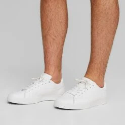 PUMA Golf Shoes - Fusion Classic - White 2023 -Golf Fashion Shop puma golf shoes 0011 376982 01 mod01