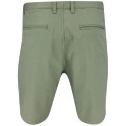 PUMA Golf Shorts - Dealer 8" - Dark Sage AW23 -Golf Fashion Shop puma golf shorts dealer 8 dark sage ss23 537788 09 a