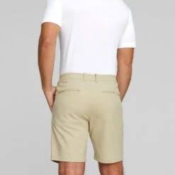PUMA Golf Shorts - Dealer 8" - Alabaster AW23 13 PUMA Golf Shorts - Dealer 8" - Alabaster AW23 -Golf Fashion Shop puma golf shorts dealer 8 inch su23 03e