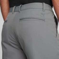 PUMA Golf Shorts - Dealer 8" - Slate Sky AW23 -Golf Fashion Shop puma golf shorts dealer 8inch slate sky ss23 537788 03 36