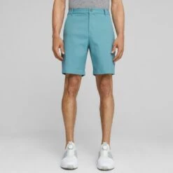 PUMA Golf Shorts - Dealer Short 8" - Bold Blue AW23 -Golf Fashion Shop puma golf shorts dealer short 8 bold blue aw23 53778826 64