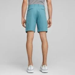 PUMA Golf Shorts - Dealer Short 8" - Bold Blue AW23 -Golf Fashion Shop puma golf shorts dealer short 8 bold blue aw23 53778826 66