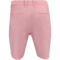 PUMA Golf Shorts - Dealer Short 8" - Peach Smoothie AW23 -Golf Fashion Shop puma golf shorts delaer 8 peach smoothie aw23 01