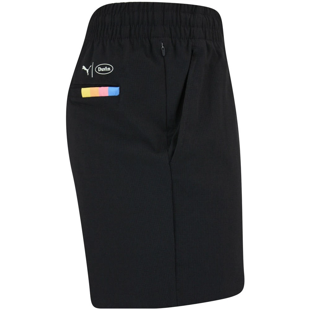 PUMA Golf Shorts - Duvin Vented Short - Black AW23 4 PUMA Golf Shorts - Duvin Vented Short - Black AW23 - Image 2