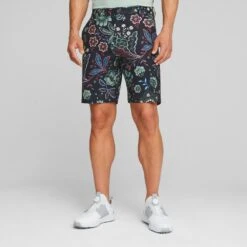PUMA Golf Shorts - Liberty Short - Navy Blazer AW23 -Golf Fashion Shop puma golf shorts liberty short navy blazer aw23 62303801 139