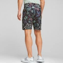 PUMA Golf Shorts - Liberty Short - Navy Blazer AW23 -Golf Fashion Shop puma golf shorts liberty short navy blazer aw23 62303801 141