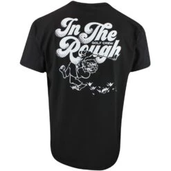 PUMA Golf T-Shirt - Hoops Tee - Black AW23 -Golf Fashion Shop puma golf t shirt hoops tee black aw23 62281301 3