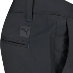 PUMA Golf Trousers - Dealer Jogger - Black AW23 -Golf Fashion Shop puma golf trousers dealer jogger black ss23 535527 02 b