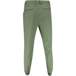 PUMA Golf Trousers - Dealer Jogger - Dark Sage AW23 -Golf Fashion Shop puma golf trousers dealer jogger dark sage ss23 535527 05 a