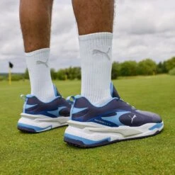 PUMA Golf Shoes - GS-Fast - Navy - Regal Blue AW23 8 PUMA Golf Shoes - GS-Fast - Navy - Regal Blue AW23 -Golf Fashion Shop puma aw23 detail shot 0001 layer 22