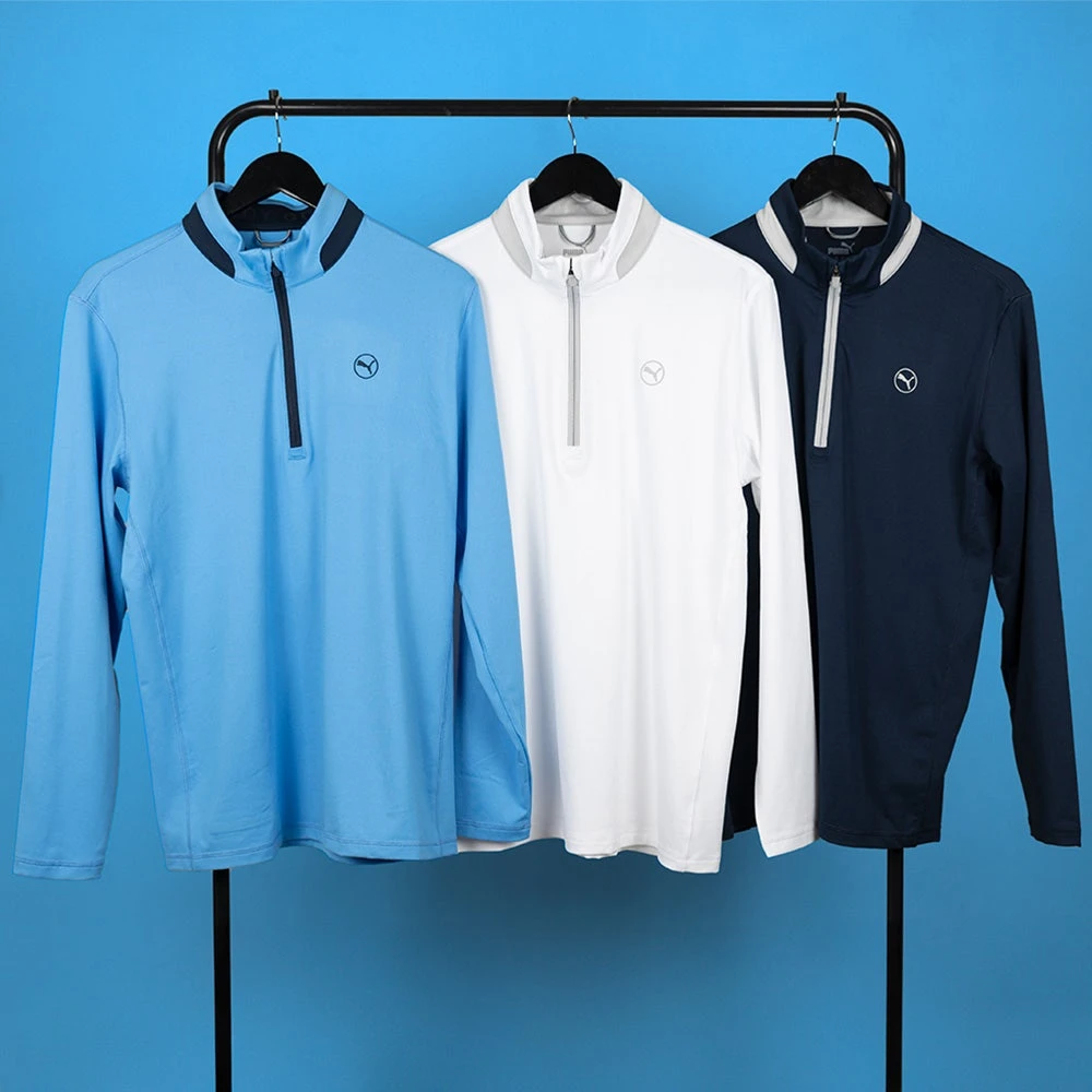 PUMA Golf Pullover - Lightweight QZ - Regal Blue AW23 8 PUMA Golf Pullover - Lightweight QZ - Regal Blue AW23 - Image 6