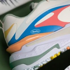 PUMA Golf Shoes - Duvin GS-FAST - Frosty White - Regal Blue AW23 -Golf Fashion Shop puma duvin detail shot 0006 layer 4 1
