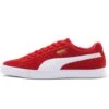 PUMA Golf Shoes - 75th Anniversary Fusion Suede G - FOR ALL TIME 2023 -Golf Fashion Shop puma golf suede for all red 75 37982301 0007 23aw go footwear foralltime studio 052323 96