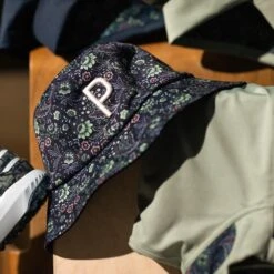 PUMA Golf Bucket Hat - Liberty Paisley Print - Navy Reversible AW23 -Golf Fashion Shop puma liberty paisley 0014 layer 12