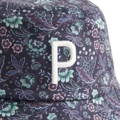 PUMA Golf Bucket Hat - Liberty Paisley Print - Navy Reversible AW23 -Golf Fashion Shop puma liberty paisley 0015 layer 4