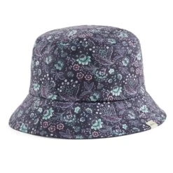 PUMA Golf Bucket Hat - Liberty Paisley Print - Navy Reversible AW23 -Golf Fashion Shop puma liberty paisley 0016 layer 3