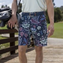 PUMA Golf Shorts - Liberty Short - Navy Blazer AW23 -Golf Fashion Shop puma liberty paisley model 0002 layer 5