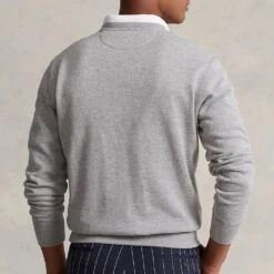 Ralph Lauren POLO Golf Jumper - Bear Logo Crew - Andover Htr SS23 -Golf Fashion Shop ralph lauren polo golf jumper bear logo crew andover htr ss23 710899565002 c