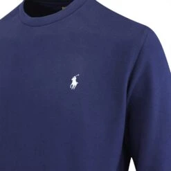 Ralph Lauren POLO Golf Jumper - Fleece Crew Neck - Refined Navy AW23 -Golf Fashion Shop ralph lauren polo golf jumper fleece crew neck refined navy aw23 413324 13