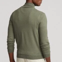 Ralph Lauren POLO Golf Jumper - Tech Wool QZ - Shamrock Heather AW23 -Golf Fashion Shop ralph lauren polo golf jumper tech wool qz shamrock heather aw23 710876339006 64