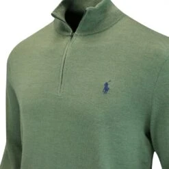 Ralph Lauren POLO Golf Jumper - Tech Wool QZ - Shamrock Heather AW23 -Golf Fashion Shop ralph lauren polo golf jumper tech wool qz shamrock heather aw23 image 78