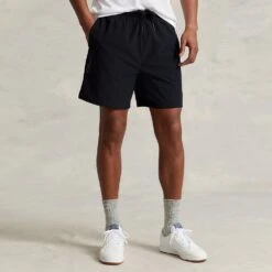 RLX Athleisure Shorts - Athletic Lined - Polo Black SS23 12 RLX Athleisure Shorts - Athletic Lined - Polo Black SS23 -Golf Fashion Shop rlx athleisure shorts athletic lined polo black ss23 784881416003 d