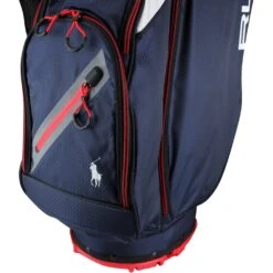 RLX Golf Bag - PP Tour Ripstop Stand - Navy - White 2023 -Golf Fashion Shop rlx golf bag pp tour ripstop stand navy white 2023 453908649 002 c