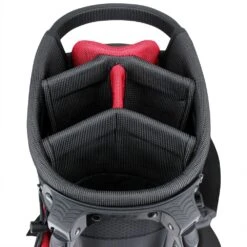 RLX Golf Bag - PP Tour Ripstop Stand - Red - Black 2023 -Golf Fashion Shop rlx golf bag pp tour ripstop stand red black 2023 453908649 003 e