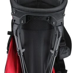 RLX Golf Bag - PP Tour Ripstop Stand - Red - Black 2023 -Golf Fashion Shop rlx golf bag pp tour ripstop stand red black 2023 453908649 003 f