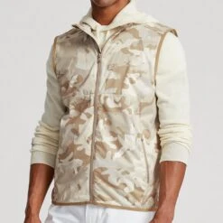 RLX Golf Gilet - Stratus Unlined Vest - Player Camo SS23 -Golf Fashion Shop rlx golf gilet stratus unlined vest player camo ss23 785890588001 c