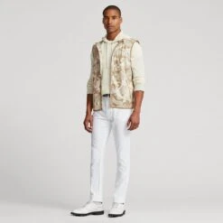 RLX Golf Gilet - Stratus Unlined Vest - Player Camo SS23 -Golf Fashion Shop rlx golf gilet stratus unlined vest player camo ss23 785890588001 e