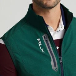 RLX Golf Gilet - Tech Terry Vest - Green Houndstooth AW23 16 RLX Golf Gilet - Tech Terry Vest - Green Houndstooth AW23 -Golf Fashion Shop rlx golf gilet tech terry vest green houndstooth aw23 golfposer 27