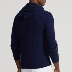 RLX Golf Hoodie - Cashmere Knit Pullover - French Navy SS23 15 RLX Golf Hoodie - Cashmere Knit Pullover - French Navy SS23 -Golf Fashion Shop rlx golf hoodie cashmere knit pullover french navy ss23 785899362001 c