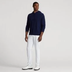 RLX Golf Hoodie - Cashmere Knit Pullover - French Navy SS23 17 RLX Golf Hoodie - Cashmere Knit Pullover - French Navy SS23 -Golf Fashion Shop rlx golf hoodie cashmere knit pullover french navy ss23 785899362001 e