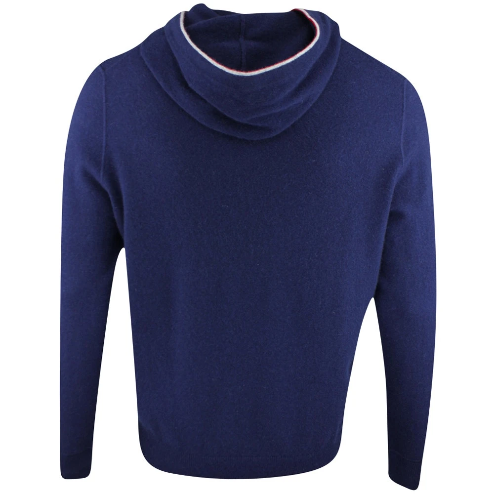 RLX Golf Hoodie - Cashmere Knit Pullover - French Navy SS23 5 RLX Golf Hoodie - Cashmere Knit Pullover - French Navy SS23 - Image 3