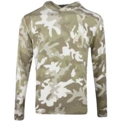 RLX Golf Hoodie - Cashmere Knit Pullover - Player Camo SS23