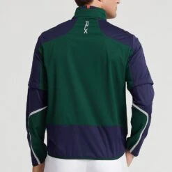 RLX Golf Jacket - PP Tour Convertible Windbreaker - Moss Agate AW23 -Golf Fashion Shop rlx golf jacket pp tour convertible windbreaker moss agate aw23 785915646002 36