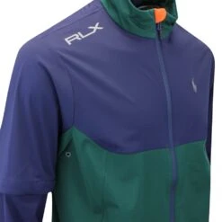 RLX Golf Jacket - PP Tour Convertible Windbreaker - Moss Agate AW23 -Golf Fashion Shop rlx golf jacket pp tour convertible windbreaker moss agate aw23 image 21