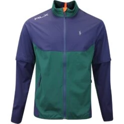RLX Golf Jacket - PP Tour Convertible Windbreaker - Moss Agate AW23