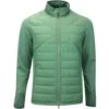 RLX Golf Jacket - Quilted Coolwool FZ - Fatigue Green AW23