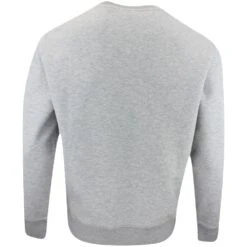 RLX Golf Jumper - Bear Logo Crew Neck - Andover Heather AW23 -Golf Fashion Shop rlx golf jumper bear logo crew neck andover heather aw23 image 32