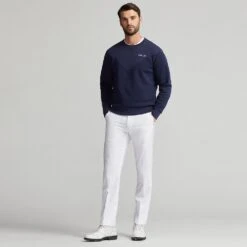 RLX Golf Jumper - Double Knit Crew Neck - Refined Navy AW23 17 RLX Golf Jumper - Double Knit Crew Neck - Refined Navy AW23 -Golf Fashion Shop rlx golf jumper double knit crew neck refined navy aw23 785915772002 21