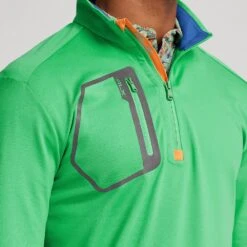 RLX Golf Pullover - Brushback Tech Jersey - Vineyard Green SS23 17 RLX Golf Pullover - Brushback Tech Jersey - Vineyard Green SS23 -Golf Fashion Shop rlx golf pullover brushback tech jersey vineyard green ss23 785875305013 d
